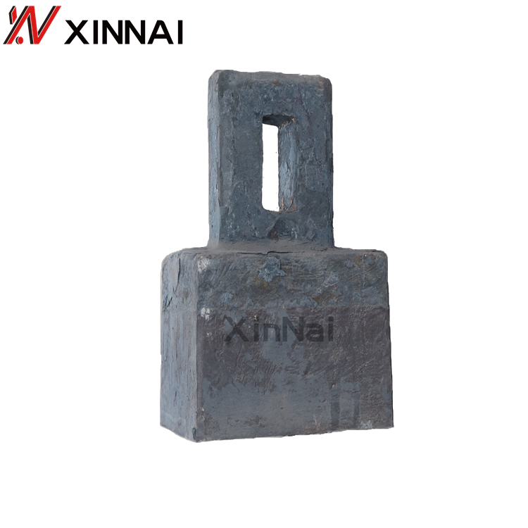 High Manganese Steel Alloy Crusher Hammer