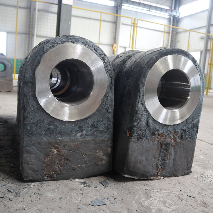 OEM Stone crusher for Cement plant Impact plate Bimetal Crusher hammer head