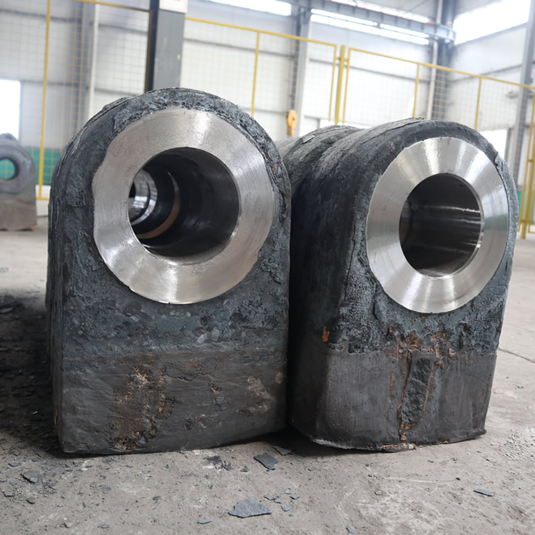 Mining Crusher Mn 13 Wearable Casting Alloy Steel Crusher Hammerhead