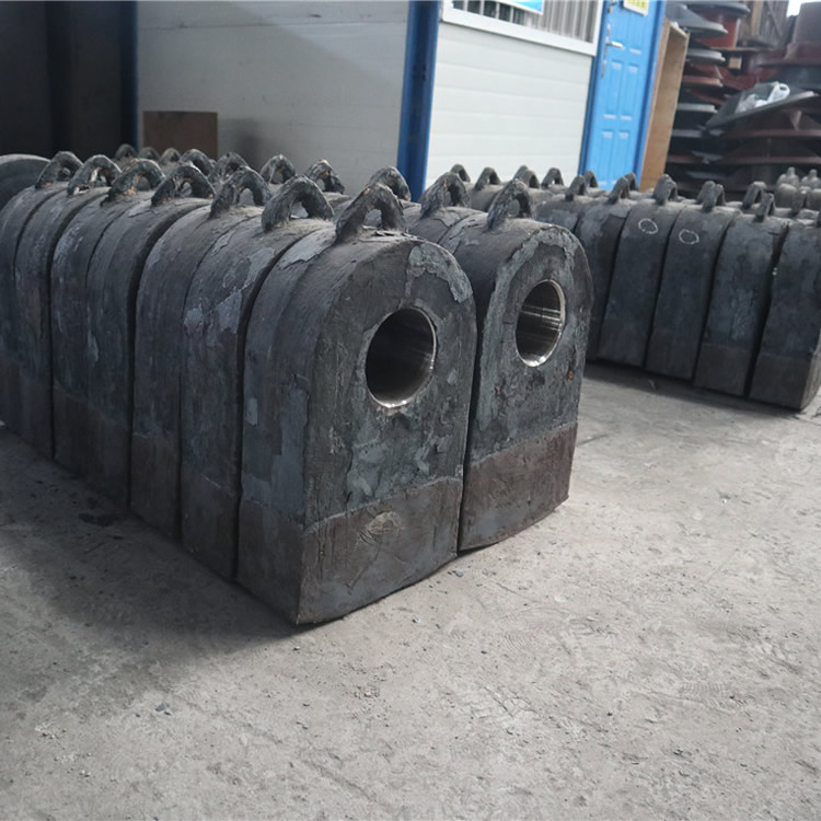 High Chrome Board Hammerhead Impact Crusher Wear Parts Foundry