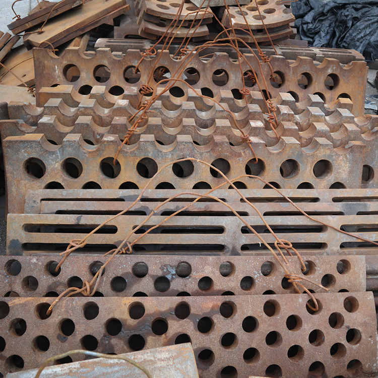 Embakt belt hammer box crusher grate plate