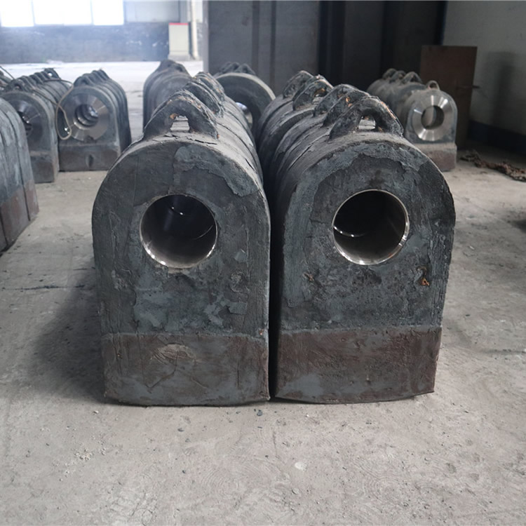 High Manganese Steel Casting Crusher hammer head